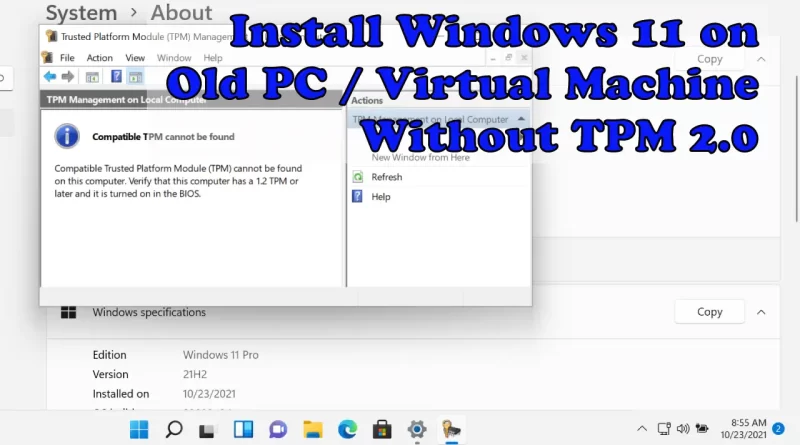 Cara Install Windows 11 Tanpa TPM 2.0